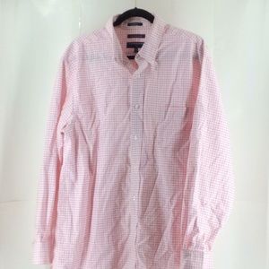 Dress Button Down pink/purple/red/white 17.5 34/35